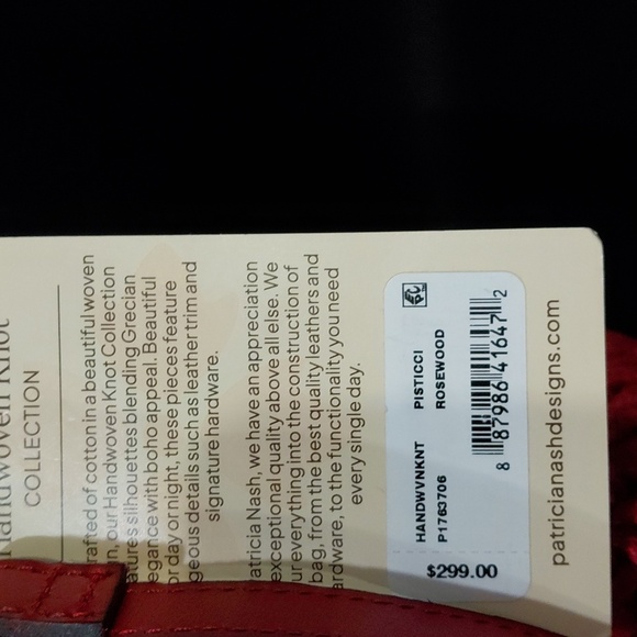 PATRICIA NASH PISTICCI ROSEWOOD SATCHEL - Picture 4 of 12